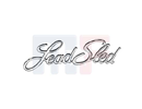 Lead Sled Logo Chrome Emblème