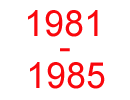 1981-1985