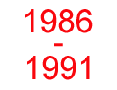 1986-1991
