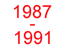 1987-1991