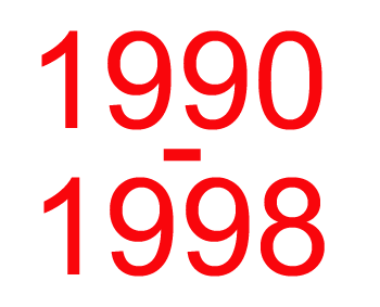 1990-1998