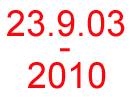 23. septembre 2003-2010