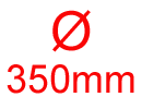 diamètre 350mm