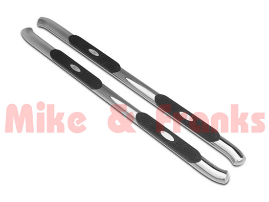 4" Oval Tube Side Bars Ram Quad Cab 1500 09-18*