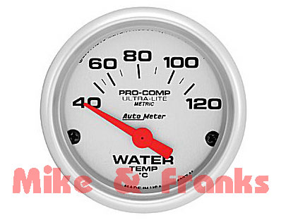 4337M Mesure de température de l'eau 40-120°C 52mm