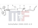 Auspuffrohr Ende Astro 00-05 4,3L