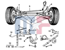 Barre d'accouplement (# 5) Dodge Van B-Series 94-03 Low Budget