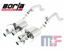 11856 Free-Flow Borla Corvette C7 14-15 Échappement