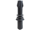 with black coil on plug boots