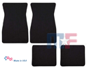 Nylon Loop Floor Mat Set negro 69-73 Mustang