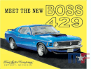 Enseigne en métal Boss 429 Mustang 16" x 12.5"