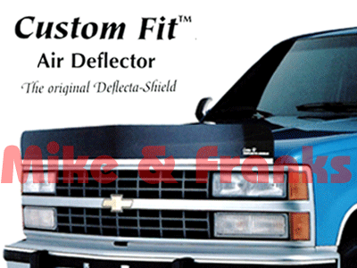 Deflecta Custom Fit Bugshield Rouge/Chrome 85-94 Astro/Safari