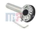 Silenciador ajustable 3-3/8" (para 3.5" O.D. Tips)