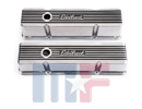 Edelbrock Elite II Valve Covers polished SBC 59-86 tall, w/ Logo