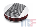 Edelbrock 14x3" Elite II Series Filtro de aire con logo