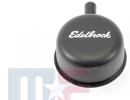 Edelbrock Signature Round Breather with 90° Nipple black