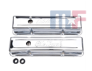 Edelbrock Signature Couvertures de valve Chrome SBC 59-86 haut