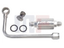 Ligne de carburant Edelbrock chrome avec filtre 8131