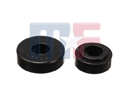 Poly Douilles de support différentiel devant Corvette 63-82 noir