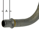 mit 7,75mm langem Rohrendstück