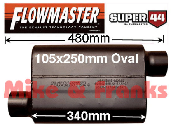942548 Flowmaster Super 44  2,5\" (63,5mm) Offset-Offset