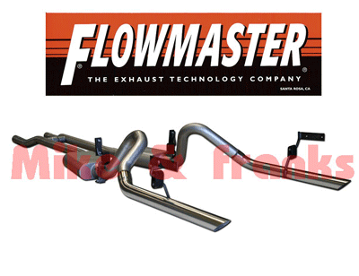 17273 2.5" Flowmaster Mustang V8 64-66 Échappement