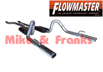 17281 2.5" Flowmaster Mustang V8 67-70 Échappement