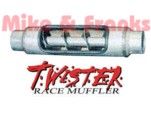 1786000009 Flo~Pro Twister Race Muffler F4 12/18\" 2.25\"