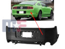 Rear bumper without parking sensors Mustang 13-14