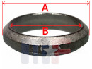 Flammring Doppelkonus A=2.75" B=2.125"