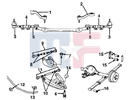 mechanische Fahrwerksteile