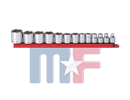 80553 GearWrench 3/8 Drive 6-P SAE Standard Socket Set 13 pieces