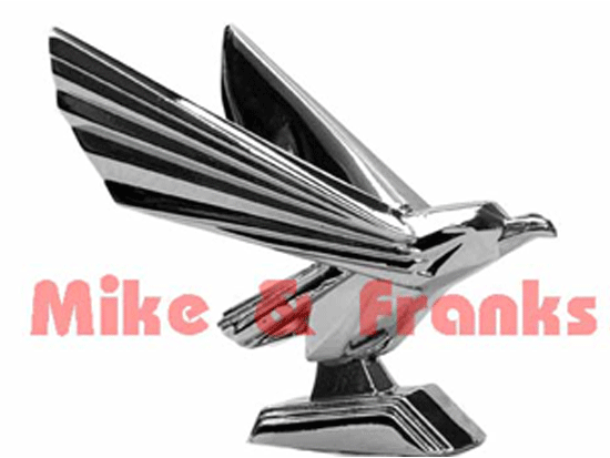 139 Hood ornament "Retro Eagle"