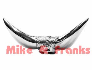 330 Hood ornament "Bull Horn"