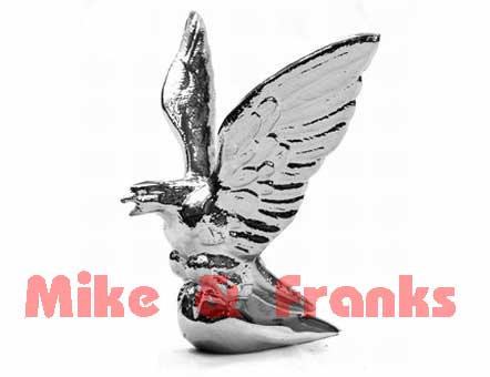 333 Hood ornament "Flying Eagle" small