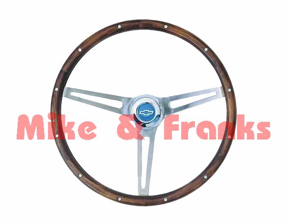 967 Grant Chevrolet Nostalgia wood/stainless steel dia. 381mm