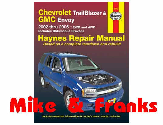 Manual de reparaciones 24072 Trailblazer Envoy 2002-06