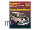 Repair manual 24081 Express/Savana G-Van 96-19