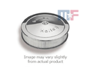 Holley 10x2" Logo Air Cleaner Chrome