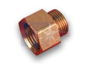 Holley Fitting 9/16"-24 Außen / 5/8"-18 Innen (Inverted Flare)
