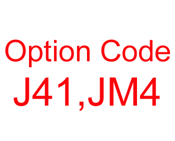 con Option Code J41 o JM4