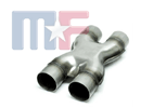 X-Rohr (X-Pipe) 2,50" (63,5mm) Edelstahl