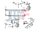 Kugelbolzen oben (# 8) diverse 4WD GM Trucks 53339