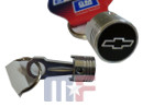 Key Fob/Key Chain Aluminum Piston & Rod Chevy Bowtie