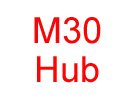 Moyeu fileté M30