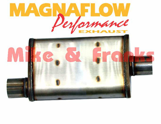 13214 Magnaflow muffler 3-chamber 2\" Stainless Steel