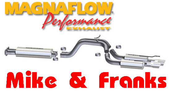 16709 Magnaflow Grand Cherokee SRT-8 Extractor dual