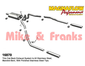 16870 Magnaflow Ram PU 1500 SB 4.7/5.7L 09-17 Échappement