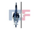 Antena de reemplazo 1-Section 31" GM/Ford/Chrysler negro