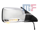 Miroir de côté Ram 1500 Pickup 13-18 chrome Powerfold droite